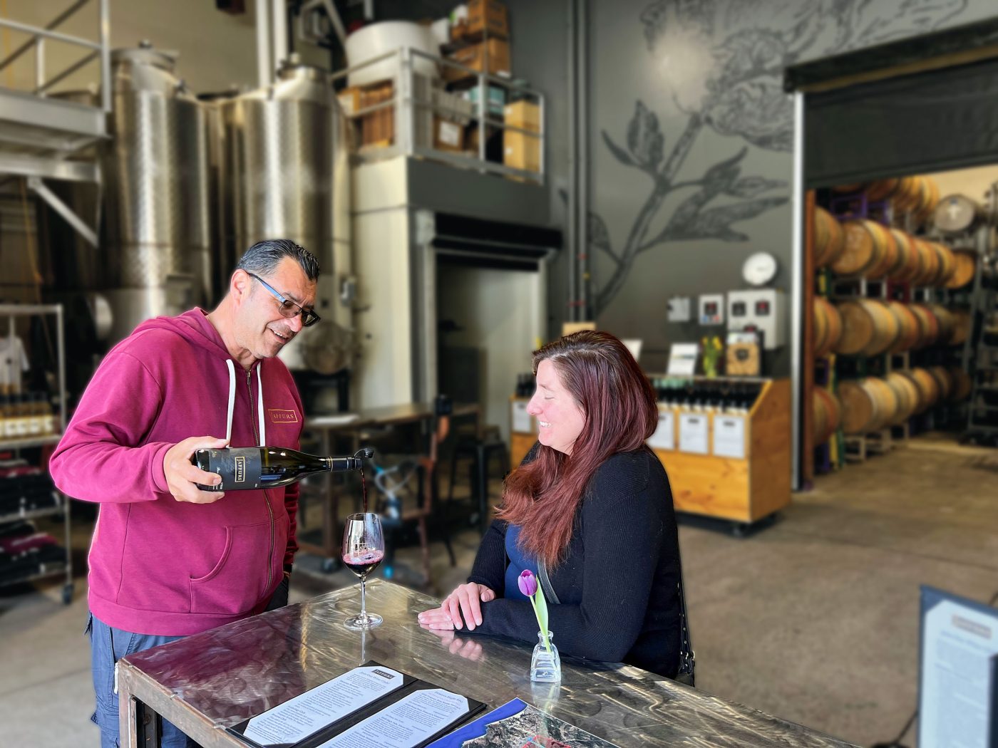 Jaffurs Winery in Santa Barbara, CA