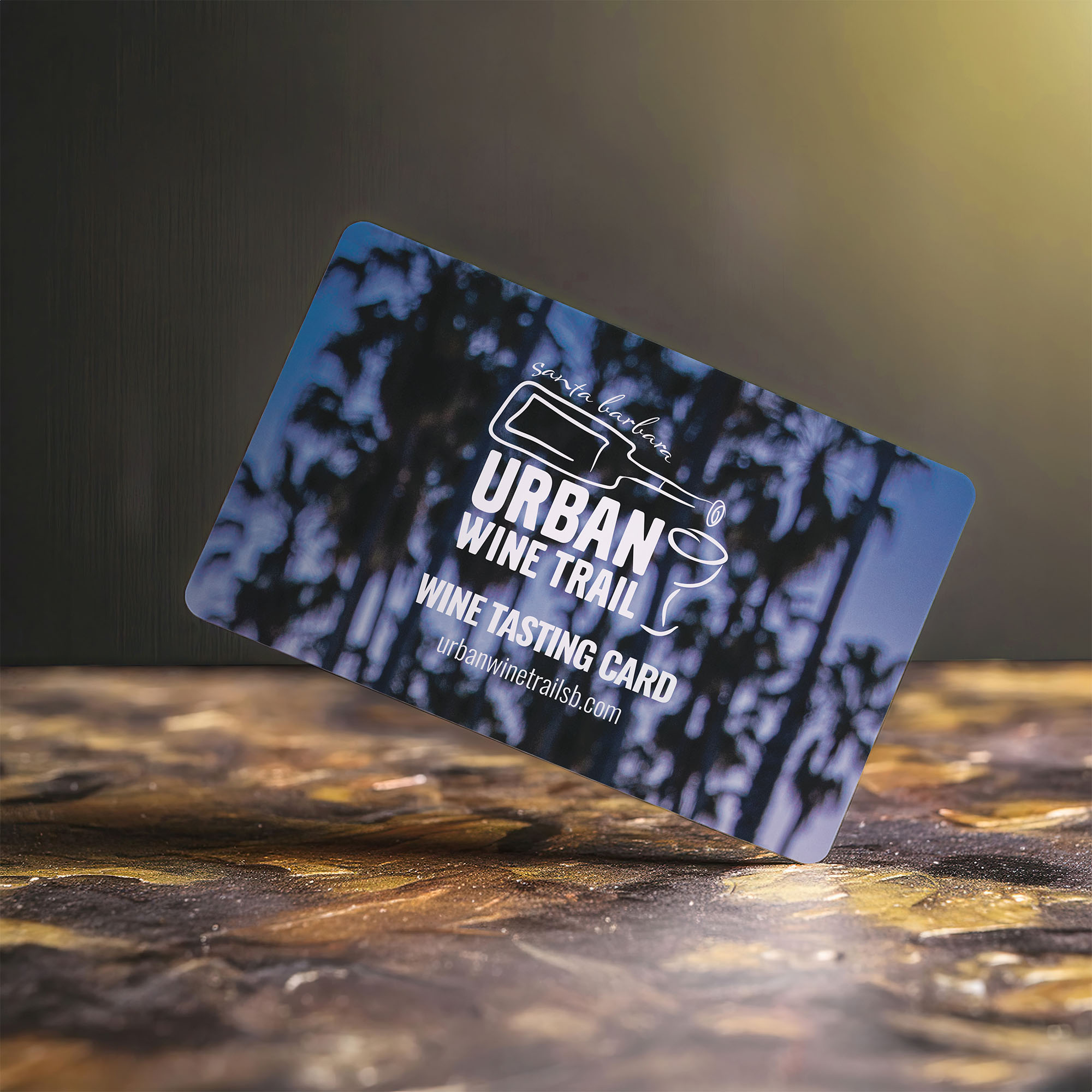 Santa Barbara Urban Wine Trail Tasting Card